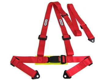 Sportgordel 3 punts rood