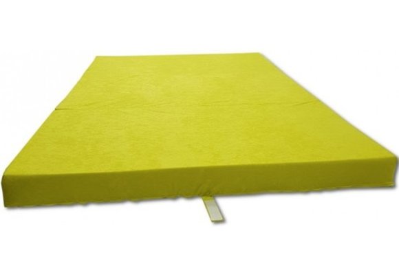 Logeermatras - camping matras - reismatras - opvouwbaar matras - 80 x 200 x 10 - groen