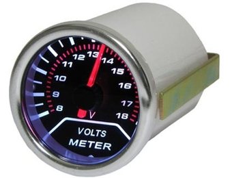 Volt display instrument meter