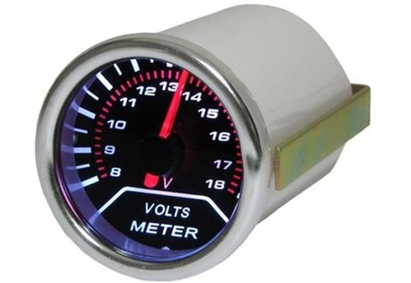Volt display instrument meter