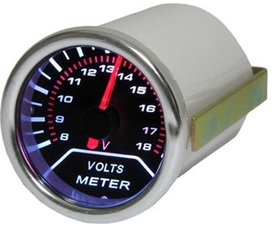 Volt display instrument meter