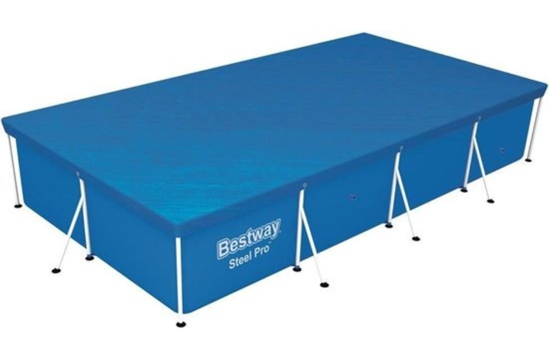Afsluitdeksel - zwembad cover - voor rechthoekige opzet zwembaden - 400x211 cm