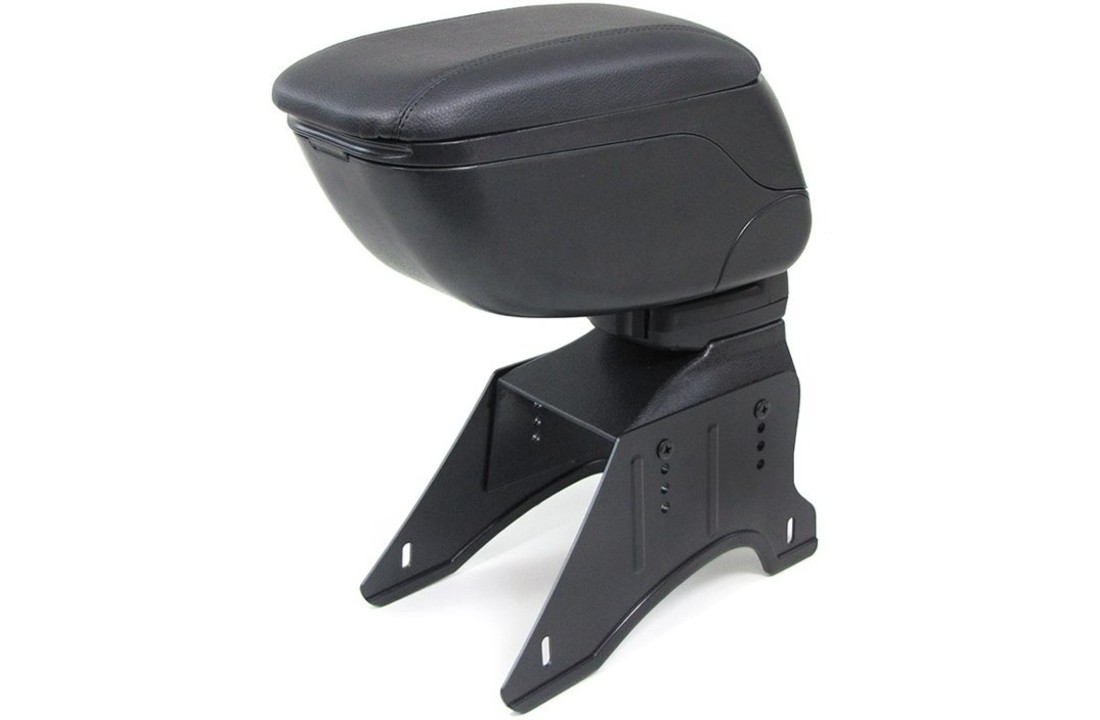 Armsteun middenconsole Comfort zwart - met opbergvak