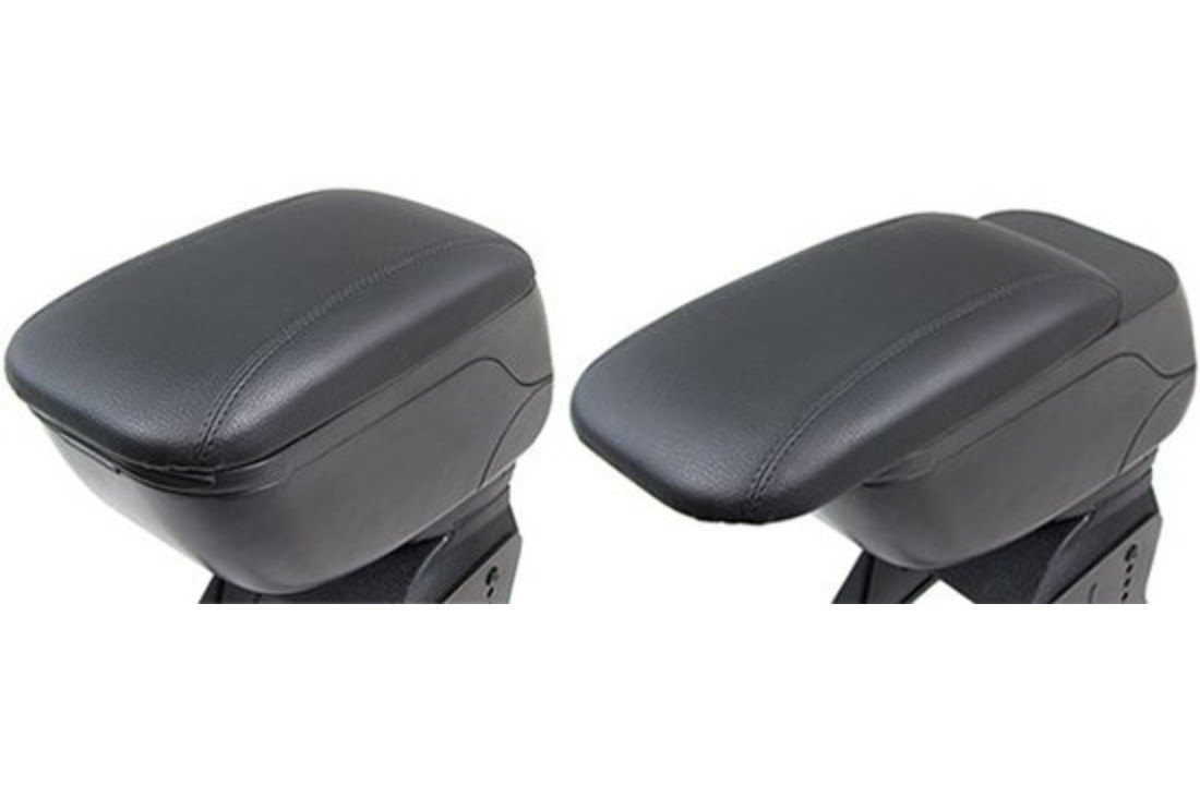 Armsteun middenconsole Comfort zwart - met opbergvak