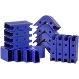 Koppelstukken kinder hekken - connectors voor houten kinder hekken - 8x 90° verbinding + 8x rechte verbinding