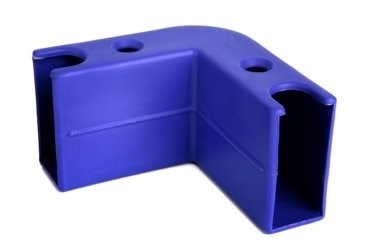 Koppelstukken kinder hekken - connectors voor houten kinder hekken - 8x 90° verbinding + 8x rechte verbinding