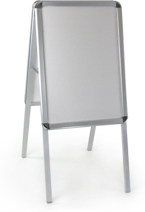Posterstandaard A2 - Dubbelzijdig en opvouwbaar - Aluminium