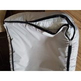 XXL Hondenbed van bruin kunstleer - hondenkussen hondensofa kattenbed hondenkorf - waterdicht