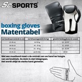 Bokshandschoenen - Boxing Gloves - Kunststof - Klittenbandsluiting - Rood - 12 ounce