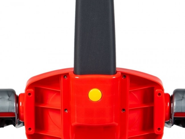 Loopauto met muziek - rood