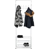 Kapstok - kleding hanger - schoenenrek - zwart