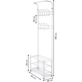 Kapstok - kleding hanger - schoenenrek - zwart