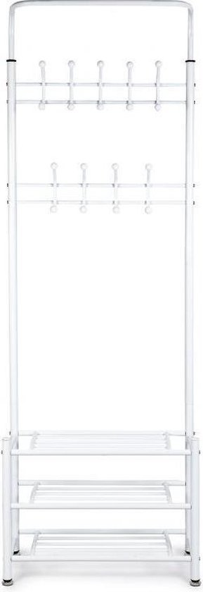 Kapstok - kleding hanger - schoenenrek - zwart