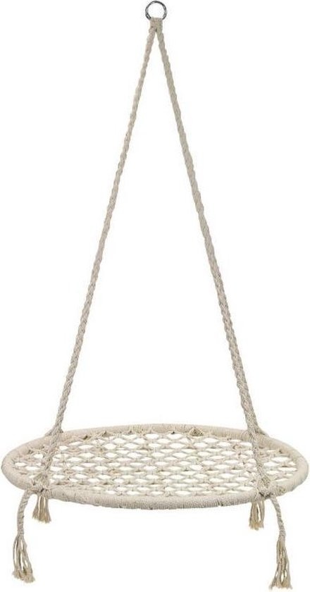 Hangstoel - ooievaarsnest - wit