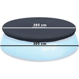 Afsluitdekzeil - zwembad cover - 305 cm diameter - zwembaden