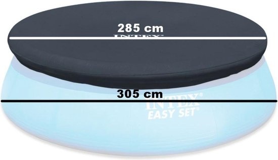 Afsluitdekzeil - zwembad cover - 305 cm diameter - zwembaden
