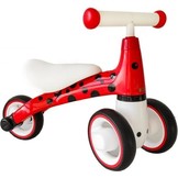 Kinder loopfiets - driewieler - rood & wit