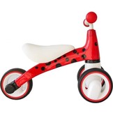 Kinder loopfiets - driewieler - rood & wit