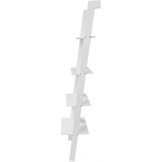 Ladder kast - 4 schappen - wit