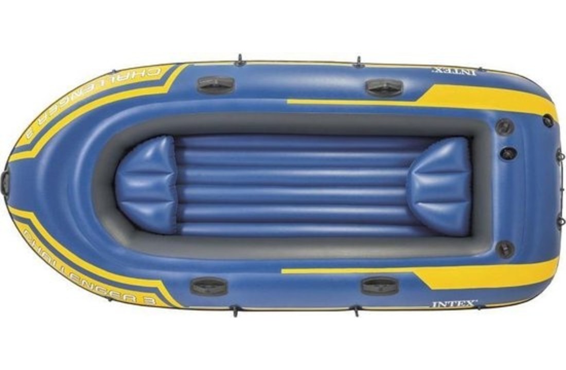 Gelach Vorige Socialistisch Intex opblaasbare rubberboot met 2 roeispanen & pomp 295 cm lang -  Vikingchoice.nl