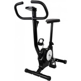 Hometrainer fiets - zwart - mechanische weerstand