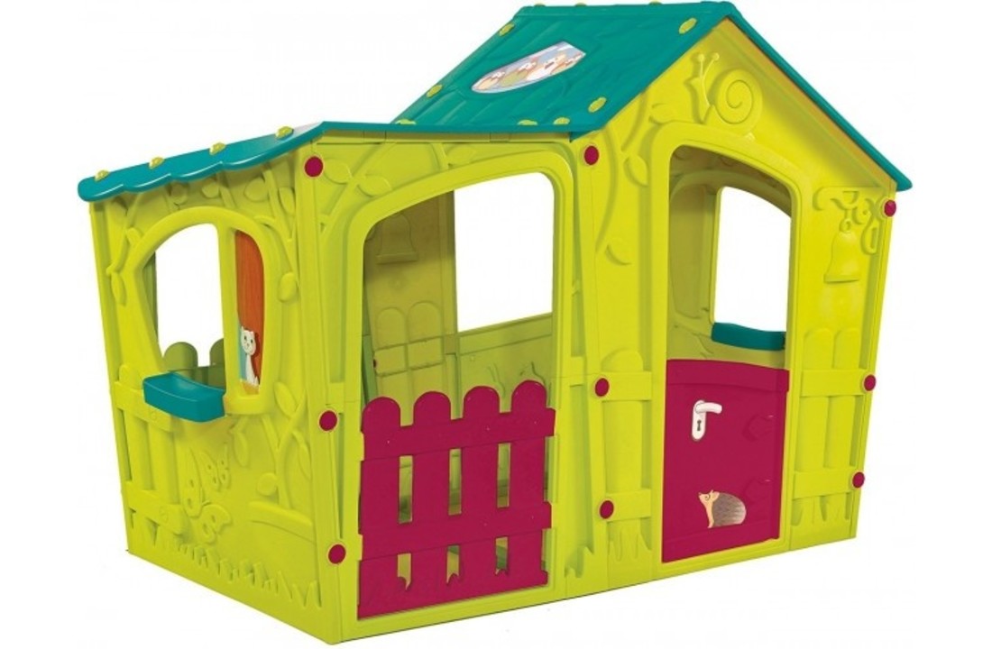 Speelhuisje voor buiten - kinder speelhuis - - 126x169x119 cm Vikingchoice.nl
