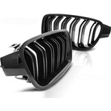 Grill BMW F30 / F31 10 11-18 M3 LOOK GLANZEND ZWART