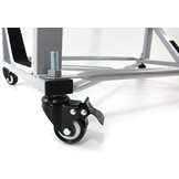 Hardtop standaard zilver - verrijdbaar