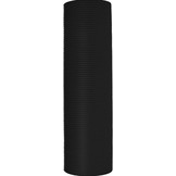 Fitness mat - Zwart - 180cm x 60cm x 1cm