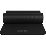 Fitness mat - Zwart - 180cm x 60cm x 1cm