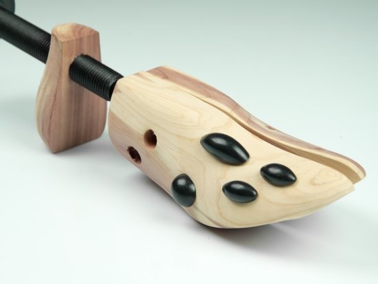 Schoenenspanner verstelbaar Cederhout - heren - maat 36 tot 47 - 1 stuk