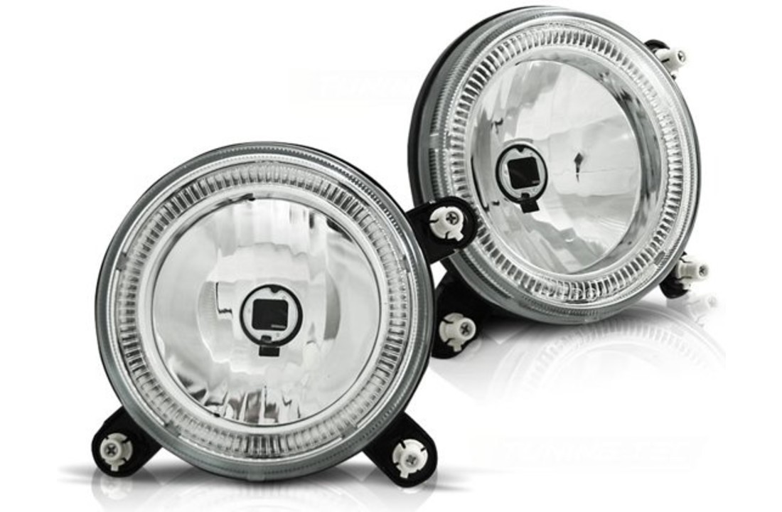 Binnenste koplampen VW GOLF 1 / GOLF 2 ANGEL EYES CHROOM