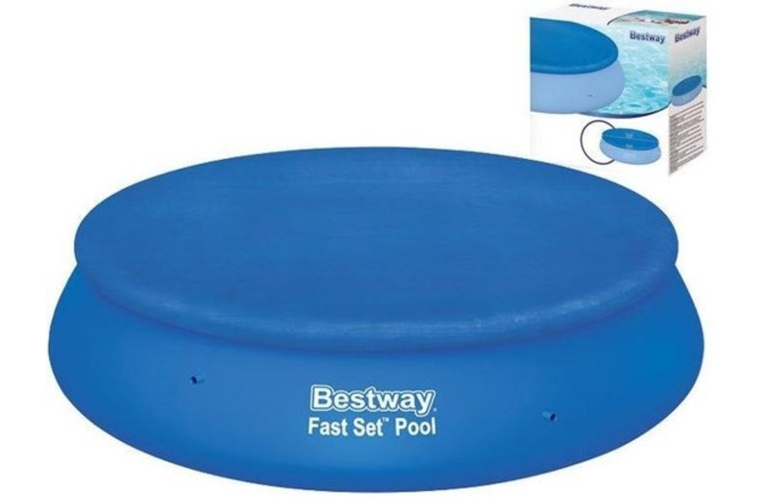 Bestway zwembad afdekzeil 366 cm diameter blauw