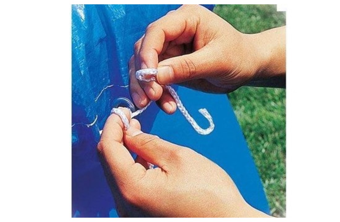 Afsluitdeksel - zwembad cover - 366 cm diameter - Bestway zwembaden