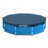 Intex afdekzeil zwembadafdekking 457 cm diameter blauw