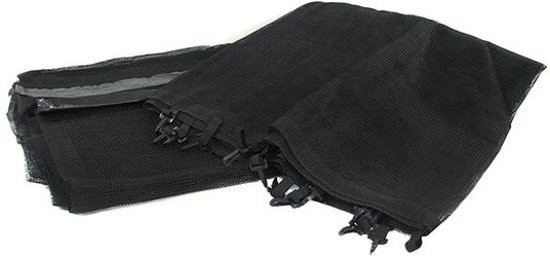 Trampoline zwart 244 cm - met veiligheidsnet