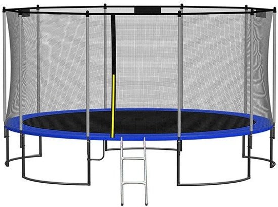 Trampolinerand afdekking - Blauw - 366 cm