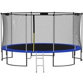 Rand afdekking trampoline - Blauw - 244 cm