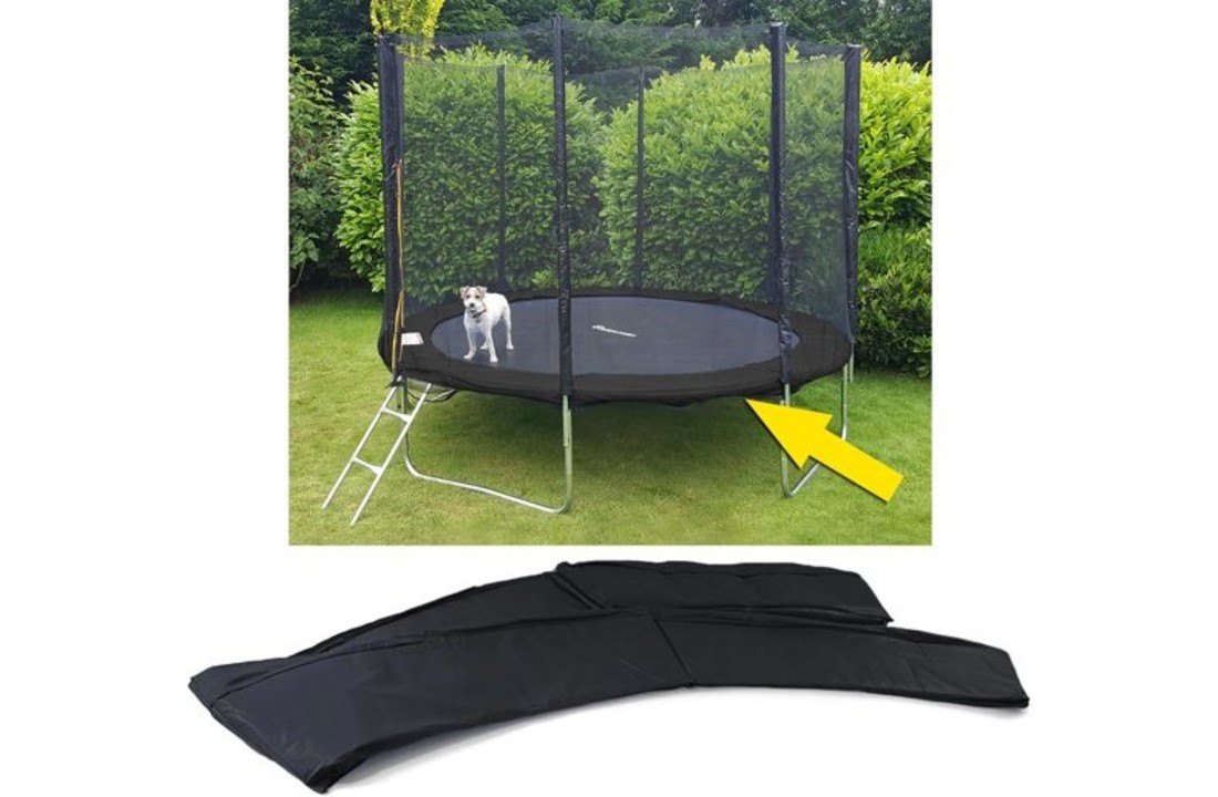 Verbanning Achtervolging Vuiligheid Rand afdekking trampoline - 305 cm - diameter zwart - Vikingchoice.nl