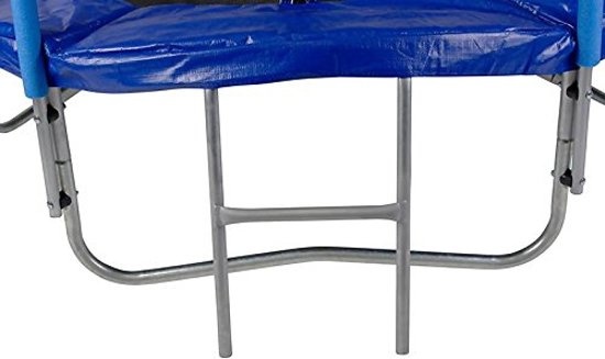 Trampoline 244 cm met veiligheidsnet - blauw