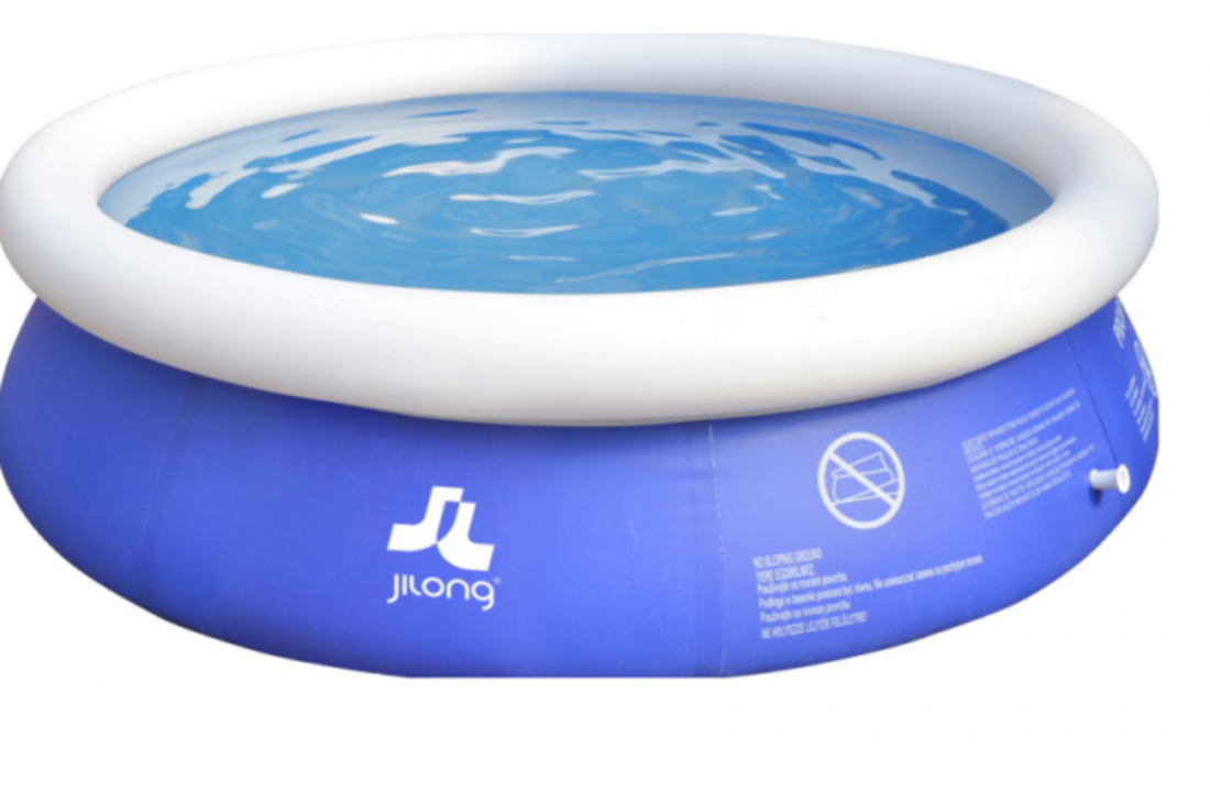 Jilong opblaaszwembad - 183x51 cm - blauw