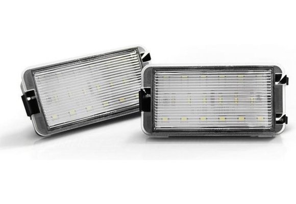 Kentekenverlichting LED SEAT IBIZA / CORDOBA / LEON / ALTEA / AROSA / TOLEDO LED