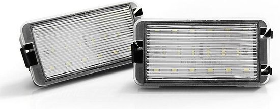 Kentekenverlichting LED SEAT IBIZA / CORDOBA / LEON / ALTEA / AROSA / TOLEDO LED