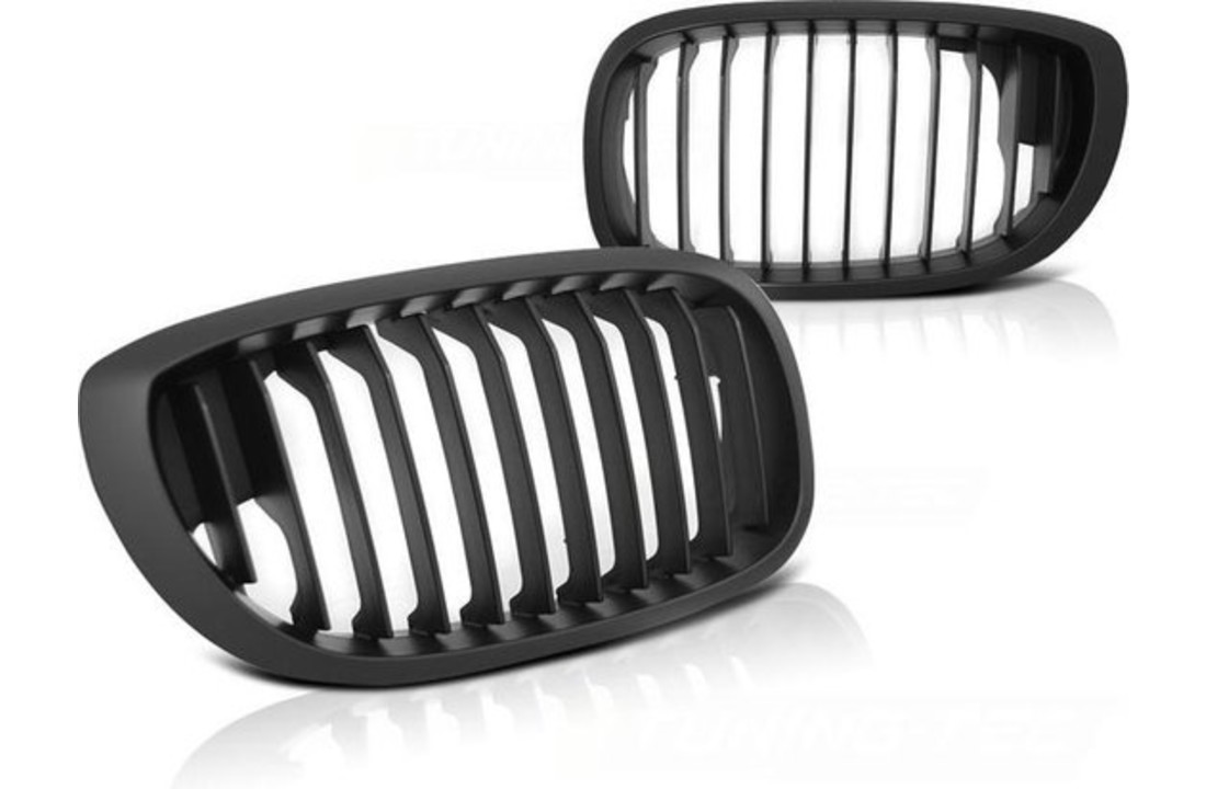 Grill geschikt voor BMW E46 04 03-2006 COUPE / CABRIO ZWART MAT