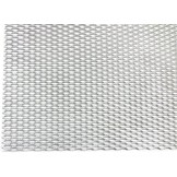 Lichtmetalen honingraatrooster aluminium 150X30cm zilver medium