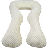 Zwangerschapskussen 100% katoen 300 cm beige