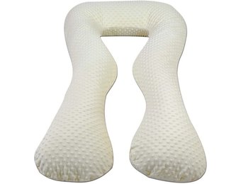 Zwangerschapskussen 100% katoen 300 cm beige