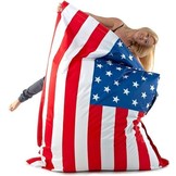 Zitzak - beanbag - Amerikaanse vlag - zonder vulling