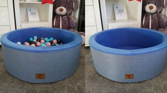 Ballenbak - stevige ballenbad - 90 cm - Leeg - Zonder ballen - Lege ballenbad