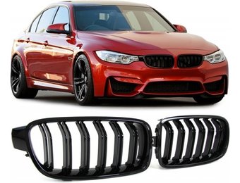 Sportniergrill zwart glanzend BMW 3ER F30 F31